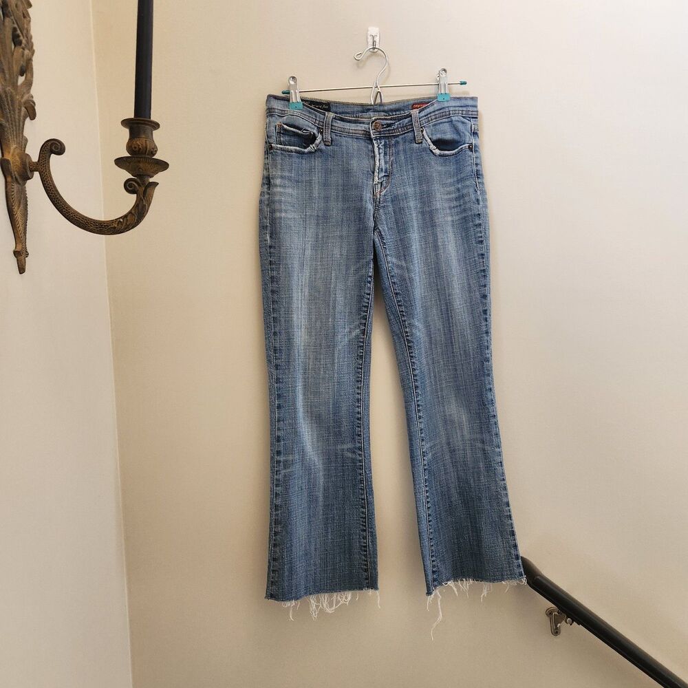 Citizens Of Humanity Pants Women 29 Blue Denim Jeans Ingrid #002 Low Waist Flare